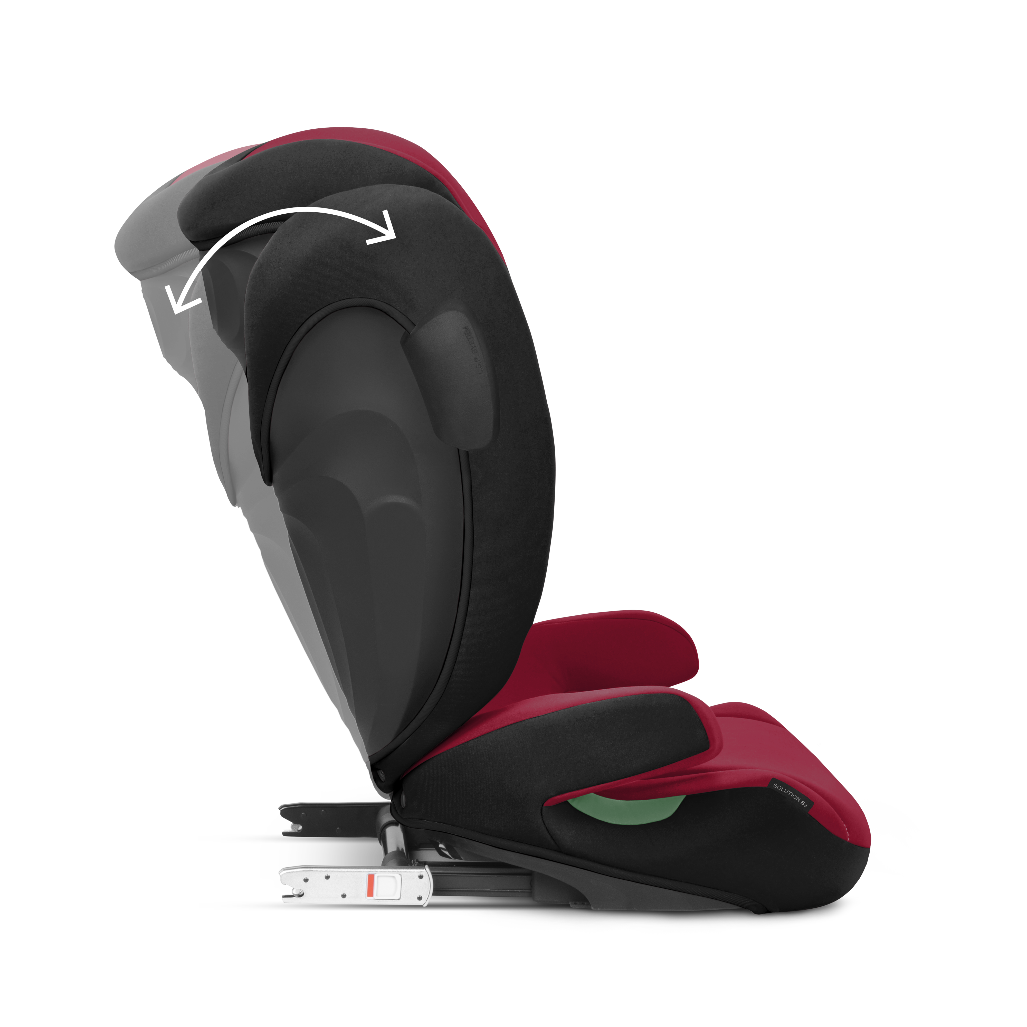 cybex Silver Kindersitz Solution B3 I-Fix Dynamic Red