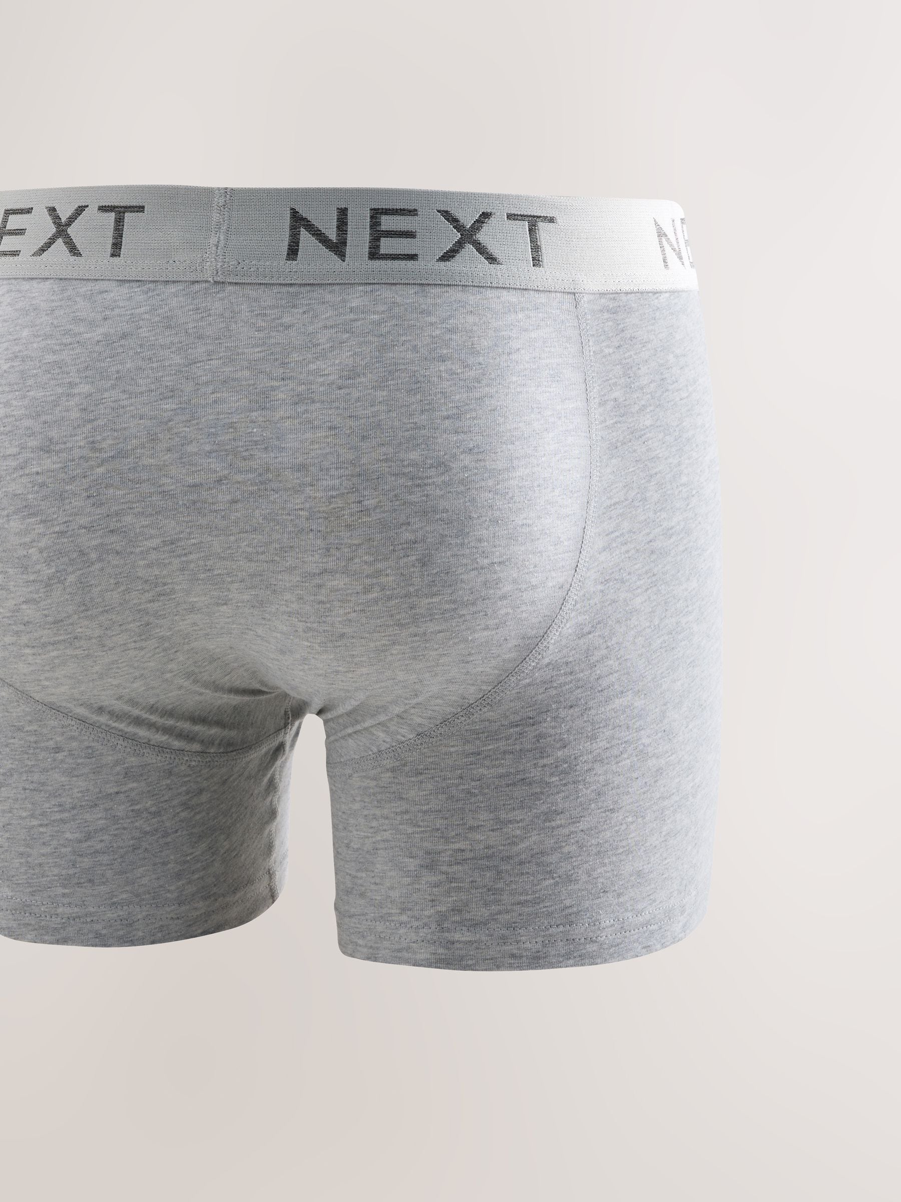 Blauw/grijs/zwart - Verpakking van 5 trunks boxer