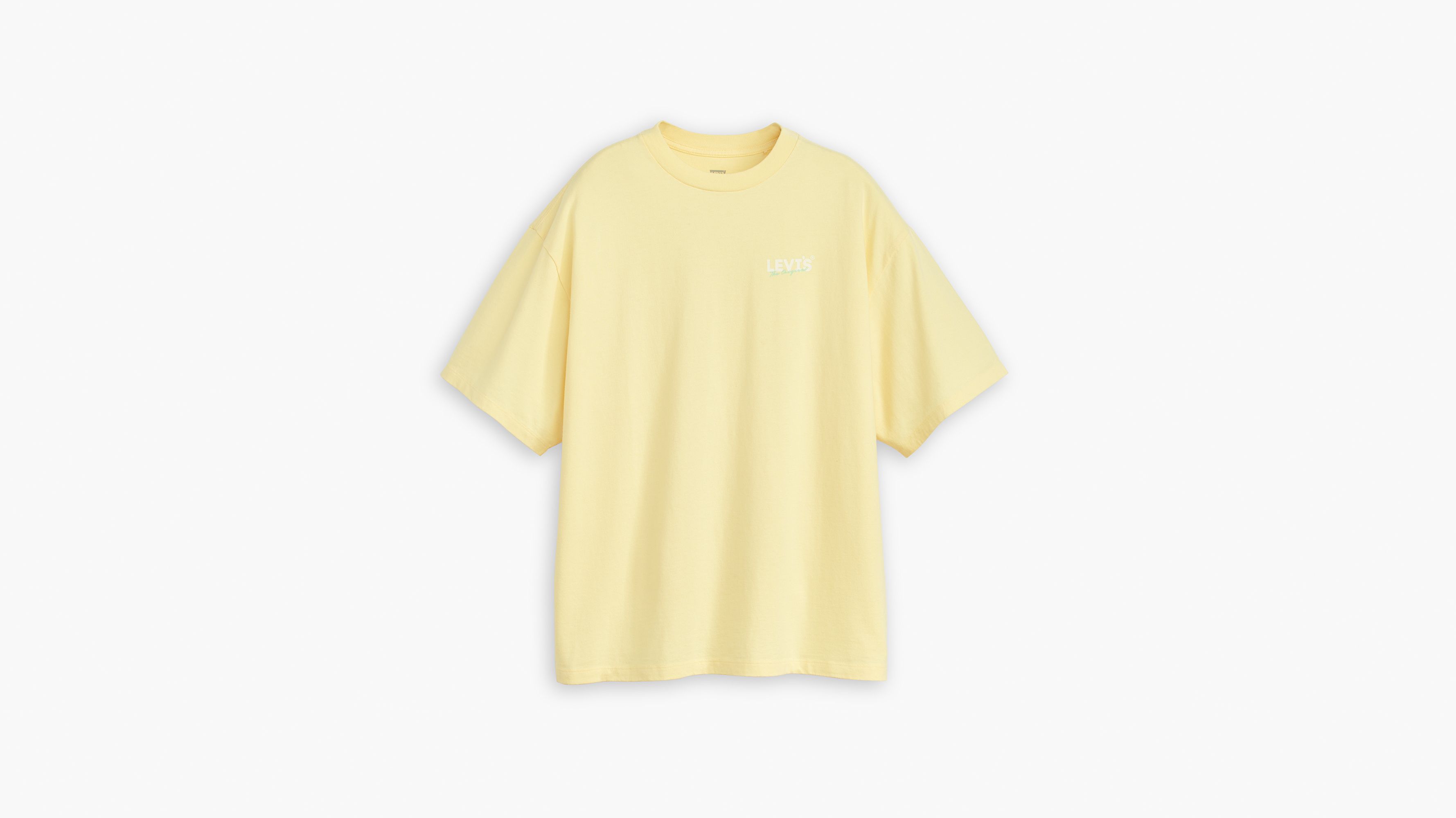 T-shirt graphique Short Stack - The Original Beach Scene Anise Flower - Jaune