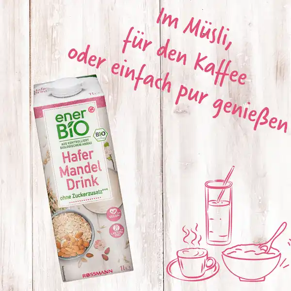 Hafer Mandel Drink
