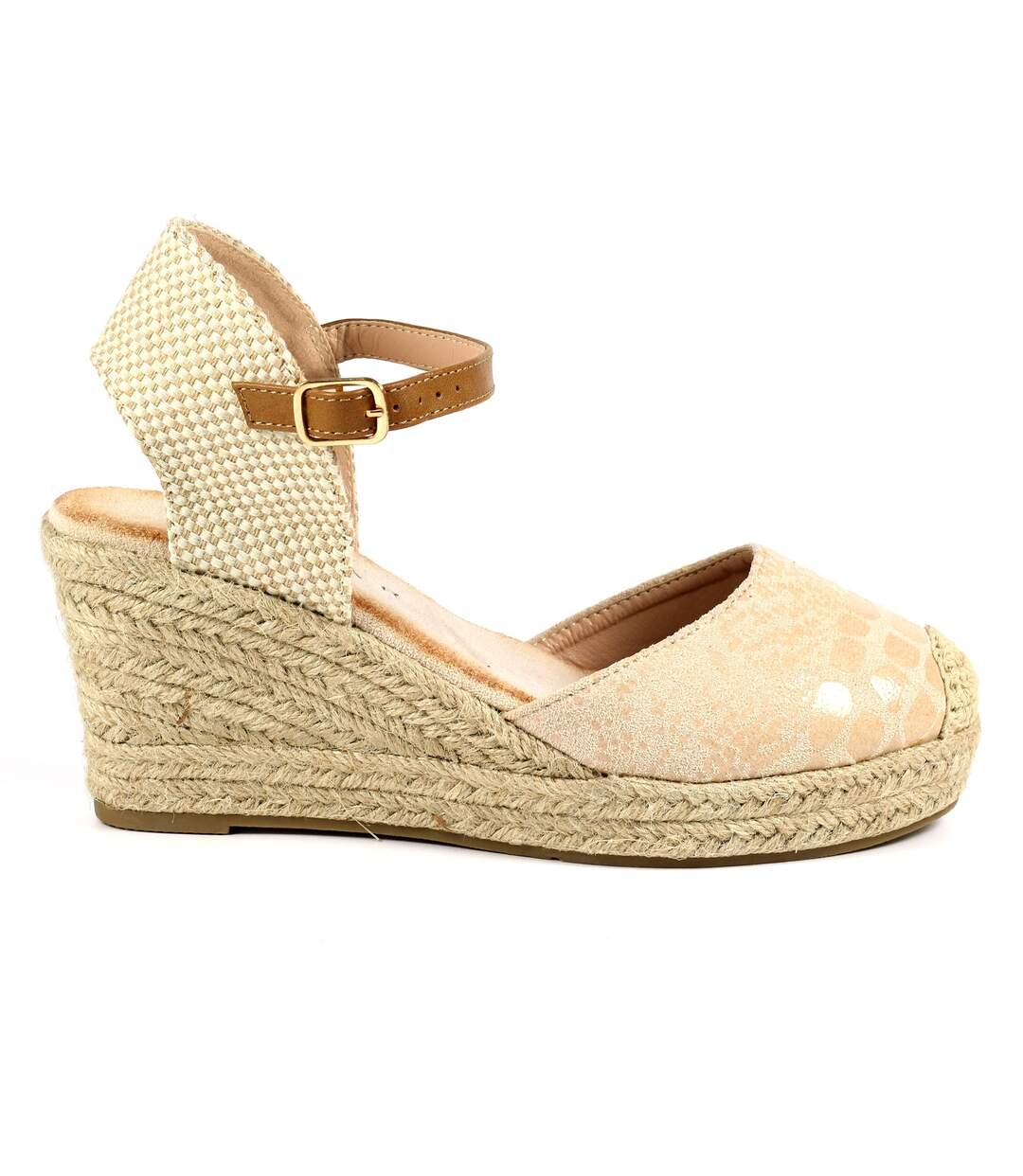 Lunar - Chaussures à talon compensé CRASTER - Femme (Beige) - UTGS487