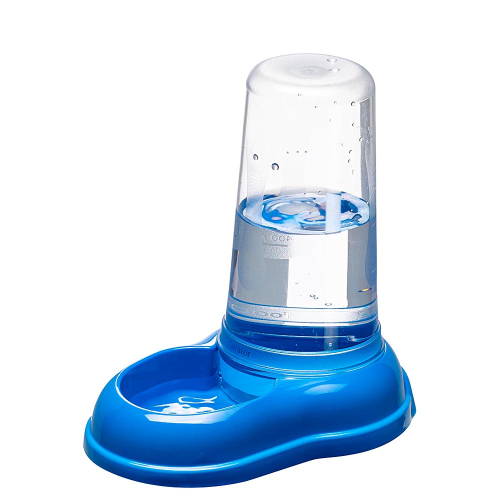 Ferplast distributeur d'eau ou nourriture pour chats et chiens azimut 600 dispenser pour animaux mangeoire pour croquettes