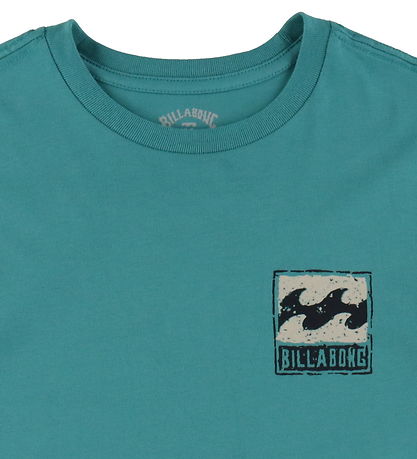 Billabong T-Shirt - Stamp -  Grøn