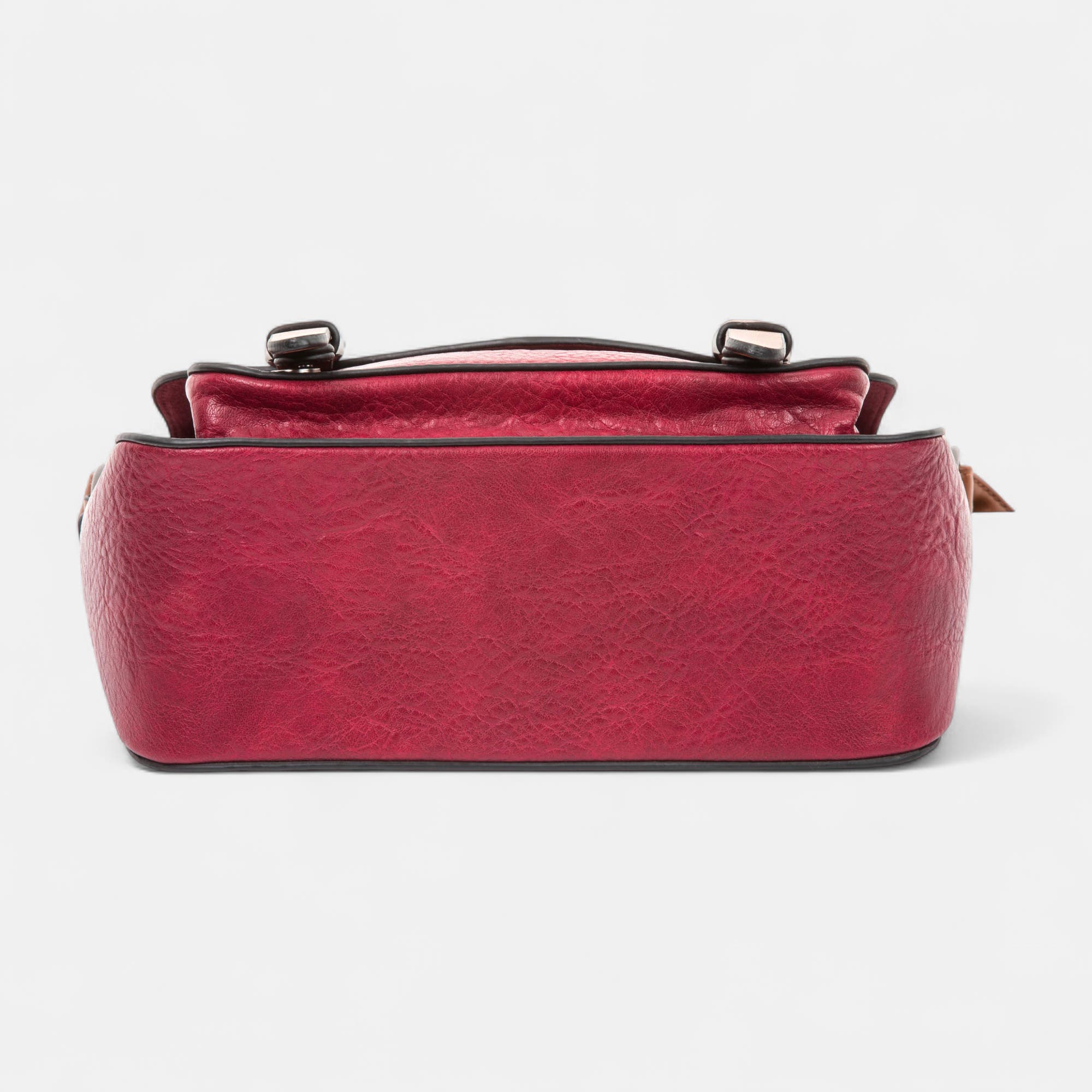Sac bandoulière bordeaux