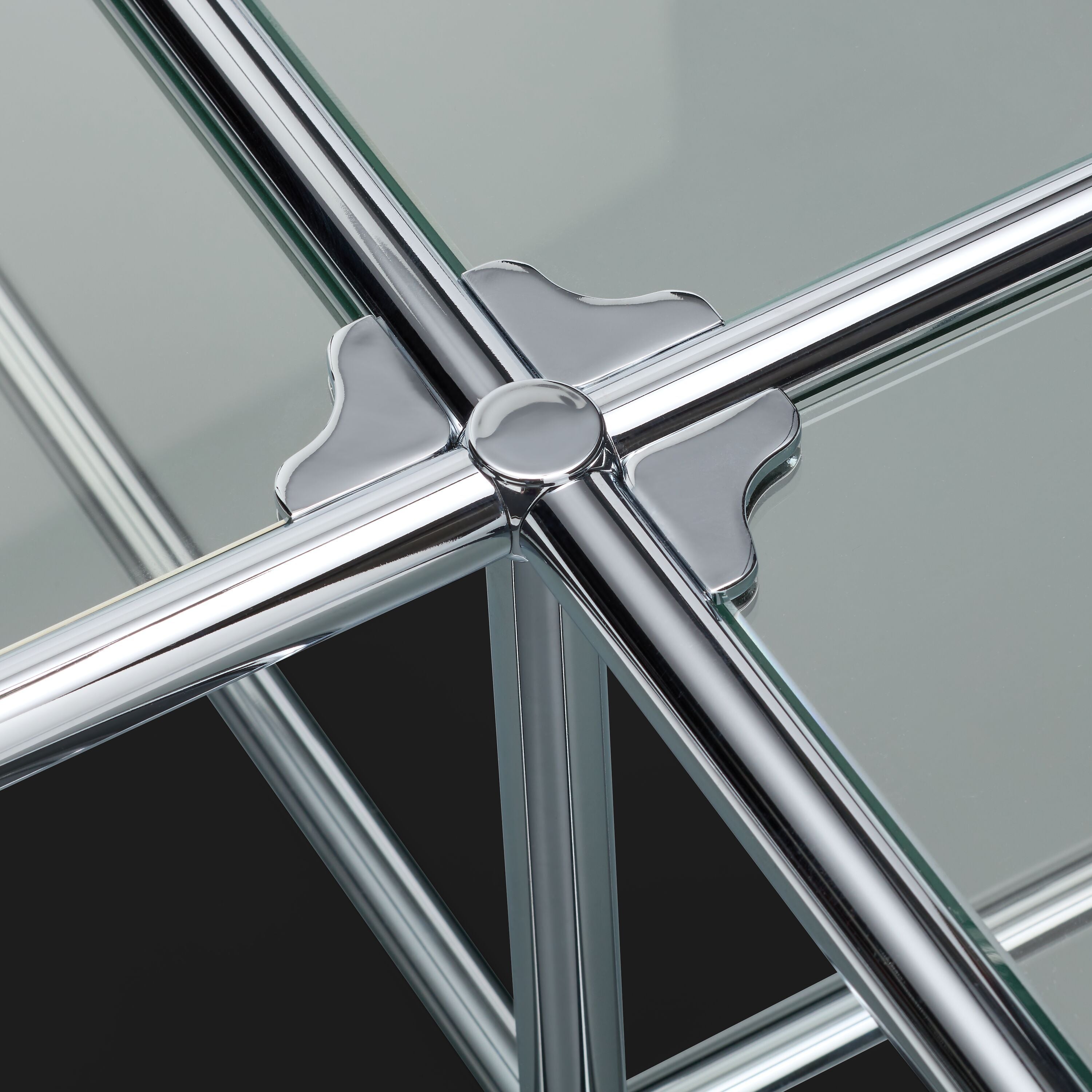 FLEXCUBE Salontisch - Schwarz / B: 152.5 cm x T: 77.5 cm x H: 43.5 cm