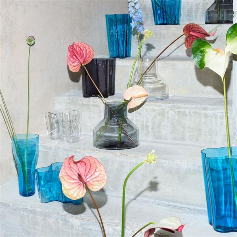 Iittala Solare vaas Low Clear