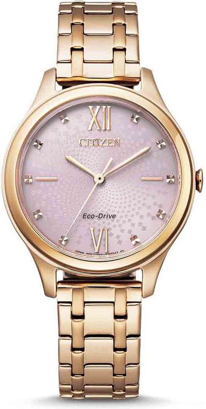 Citizen Elegance Horloge - Citizen Dames Horloge - Goud - Diameter 32 Mm