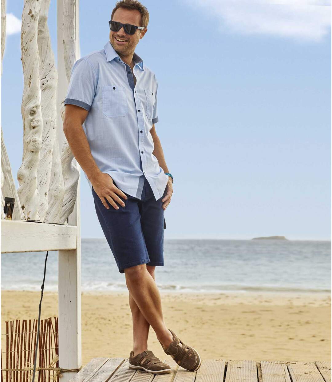 Bermuda Cargo Jean Stretch
