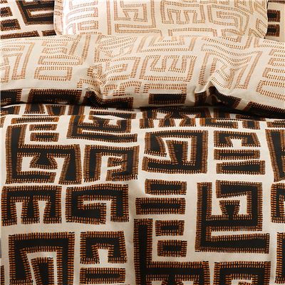 Linge de lit graphique ethnique