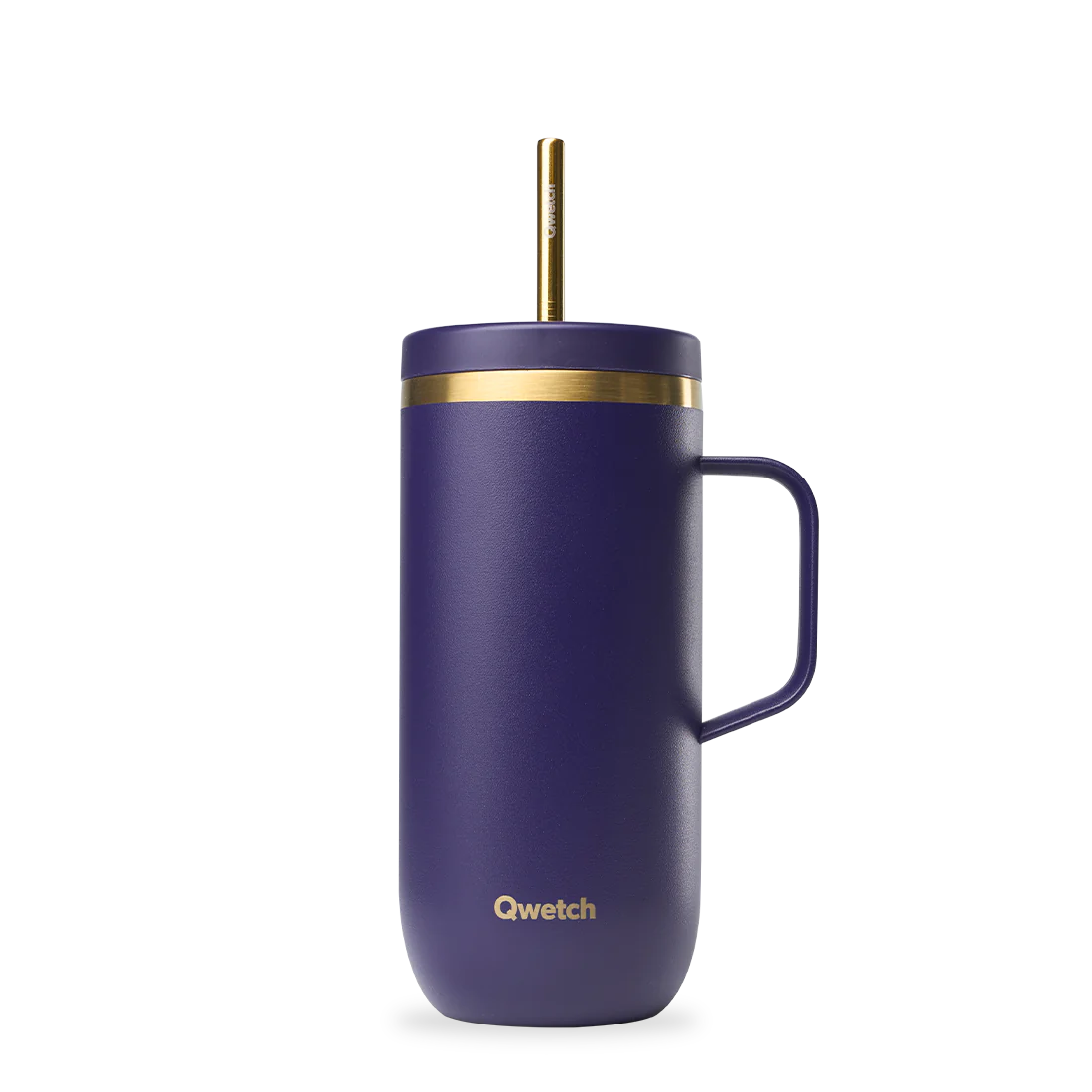 Cold Cup isotherme Anse Violet obscur & Or - Qwetch