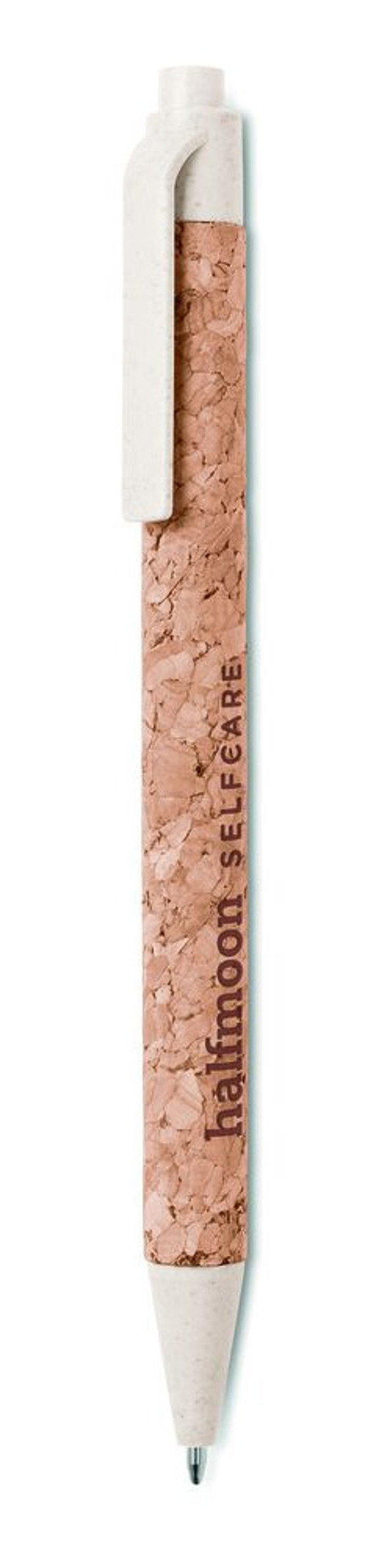 GiftRetail MO9480 - MONTADO Stylo bille en liège / blé-pail