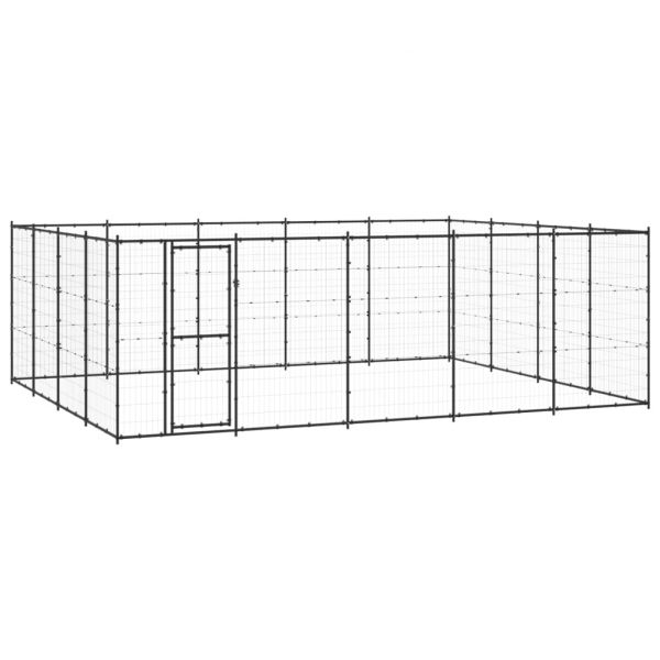 Canil de Exterior 24,2 M² Aço - 3082314
