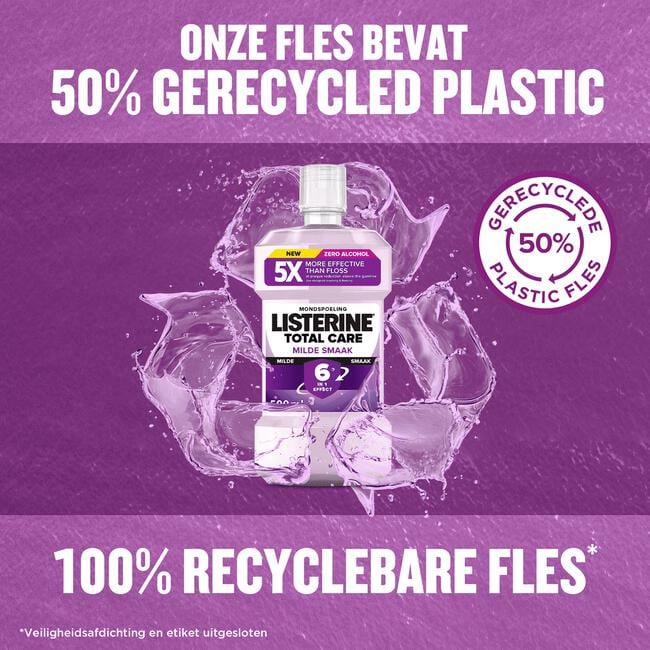 Listerine Total Care Extra Mild 500ml