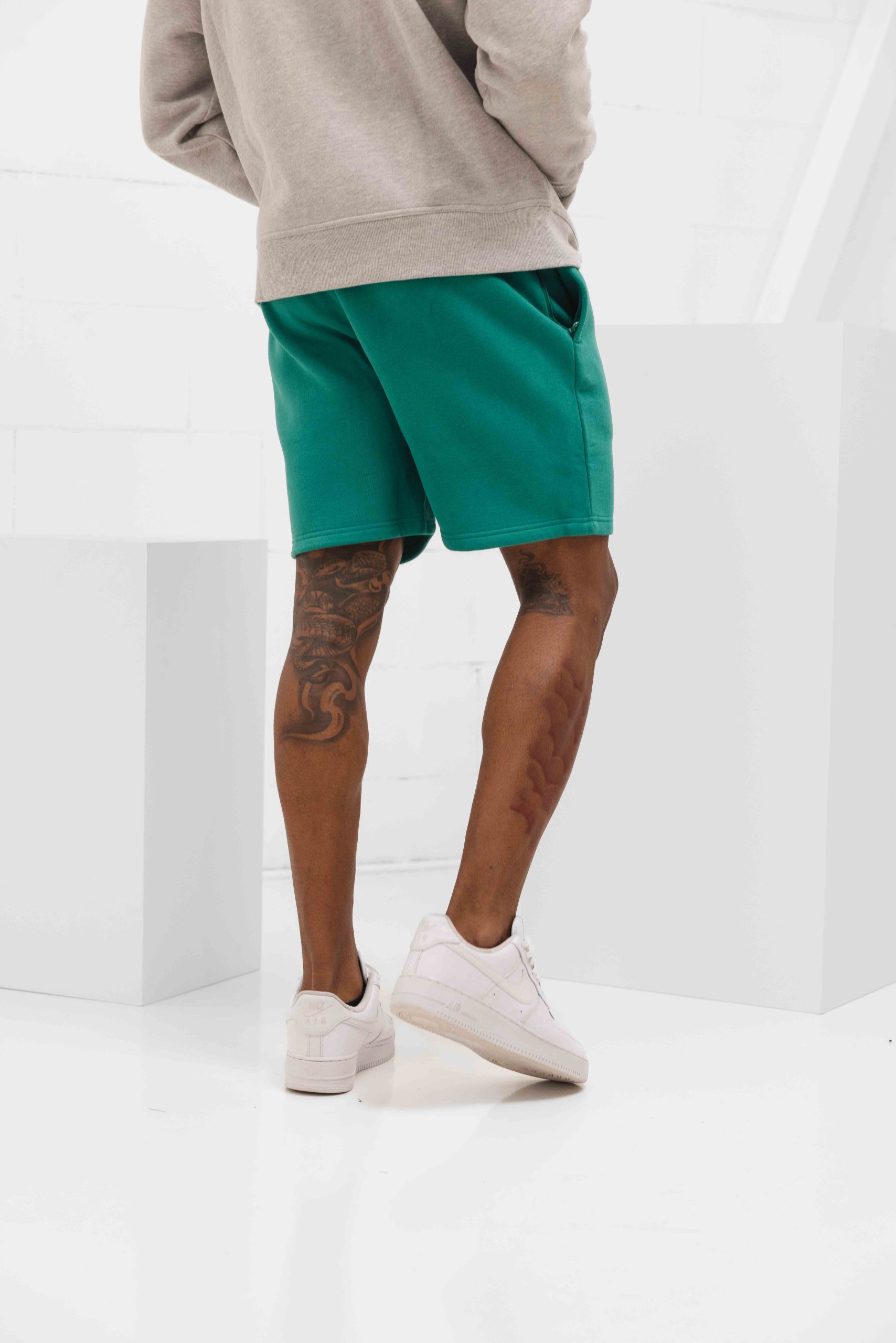 2MORROWSHYPE Comeback Korte Broek Heren Groen