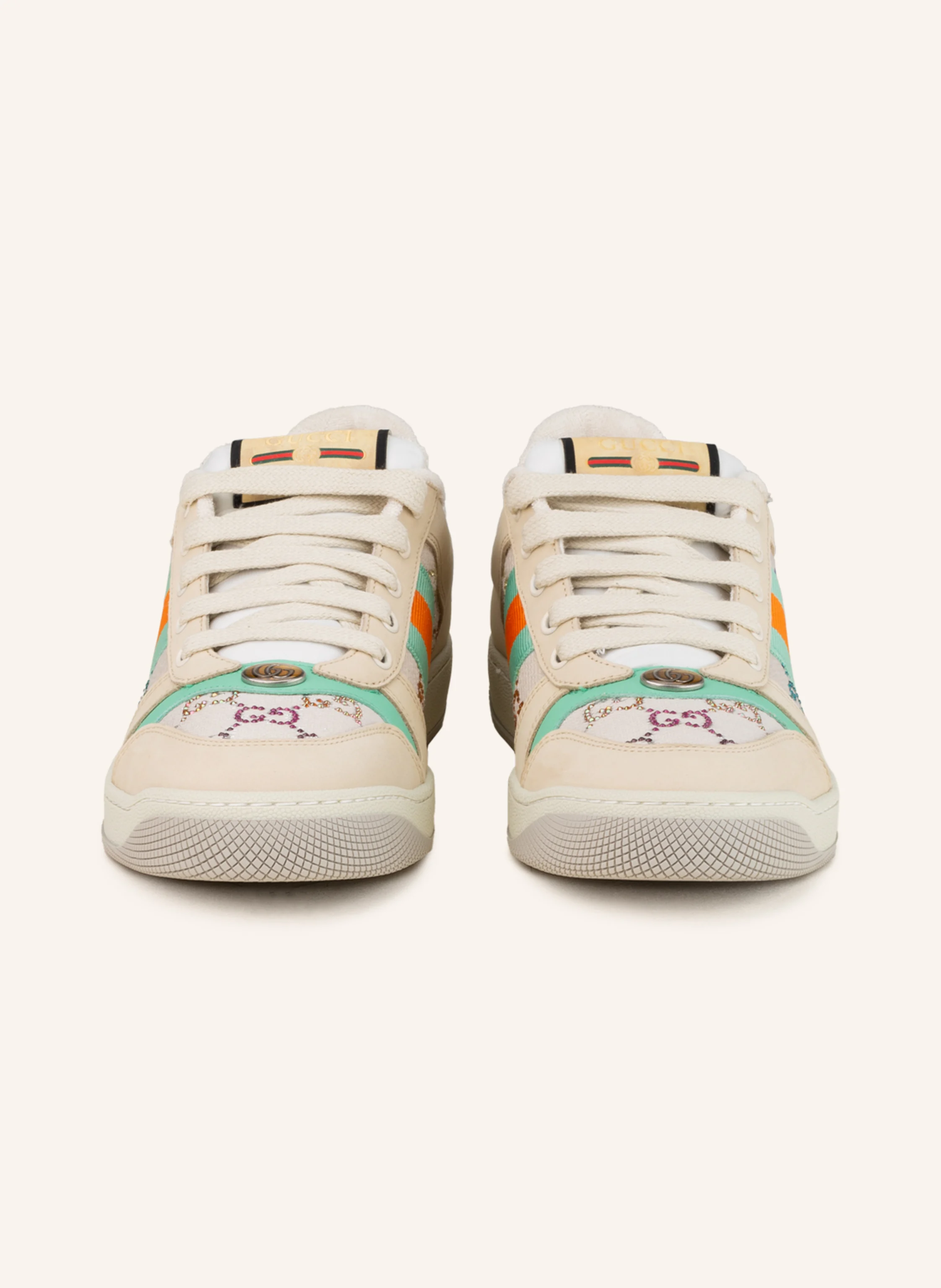 GUCCI Sneaker mit Schmucksteinen