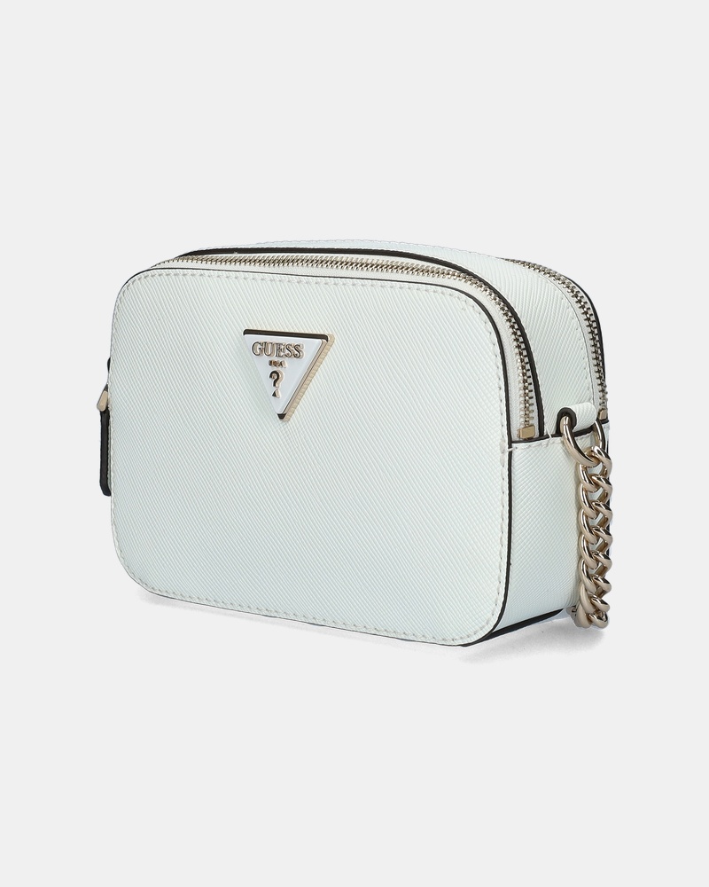 Guess Noelle crossbody cam Schoudertas  - wit