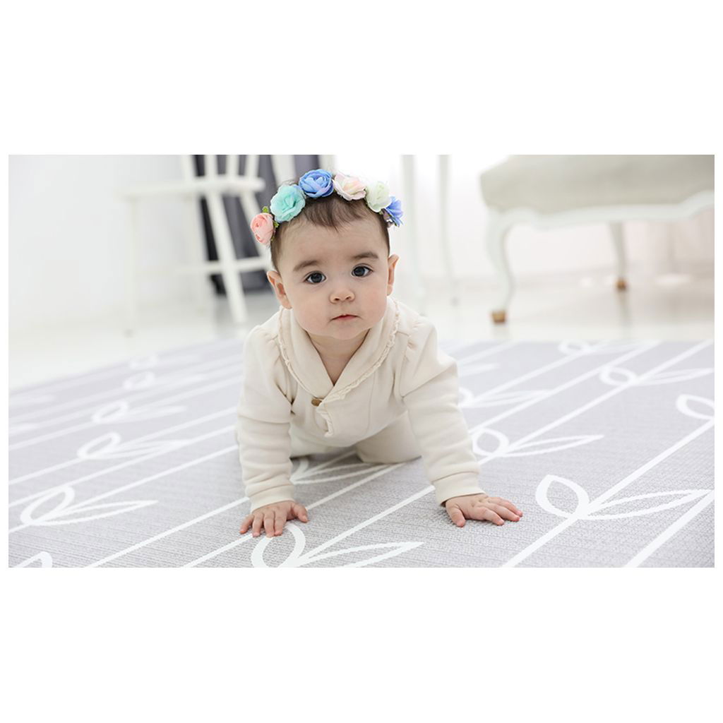 DwingulerDwinguler   Baby Care Spielmatte Sea Petals Grey