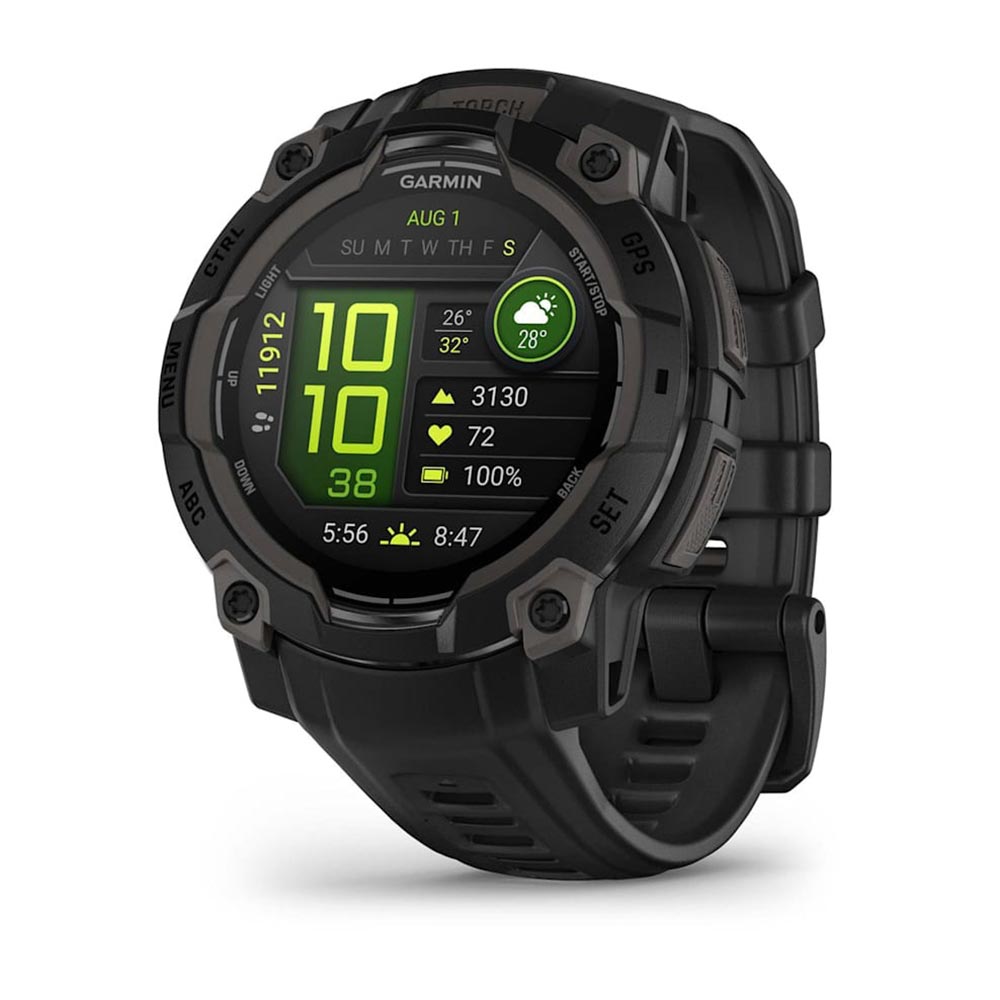 Garmin - Montre Instinct® 3 Amoled - 45 mm Noir