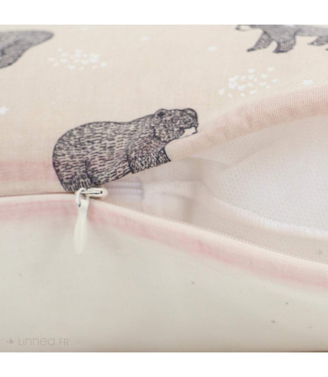 Housse de coussin 70x70 cm BALOO vert Kaki