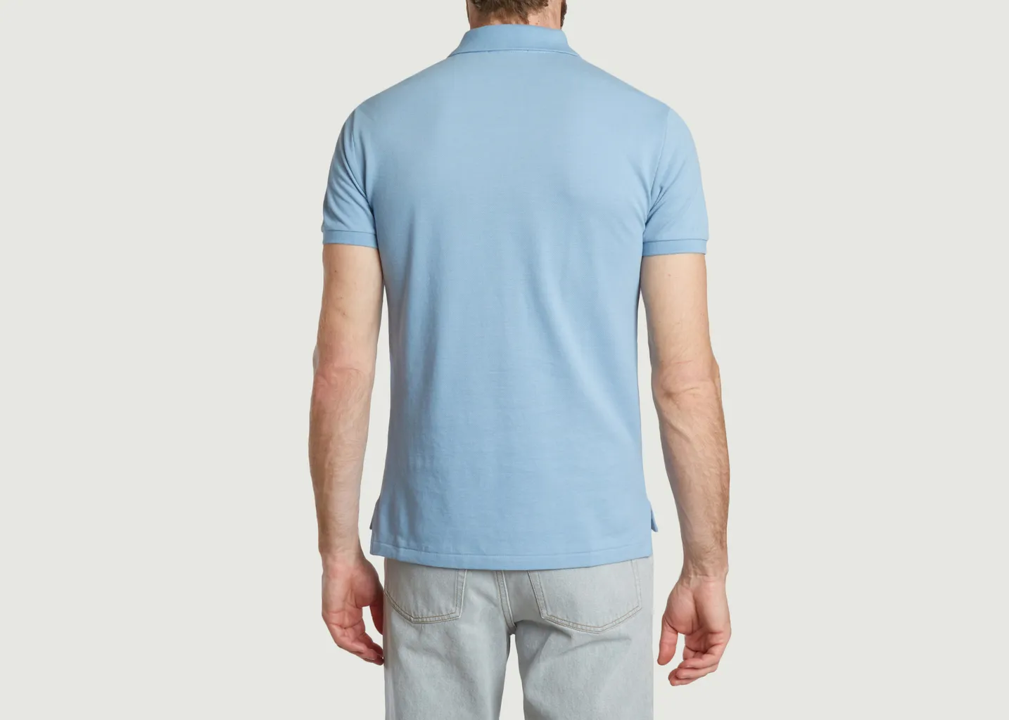Polo en coton piqué coupe cintrée Polo Ralph Lauren