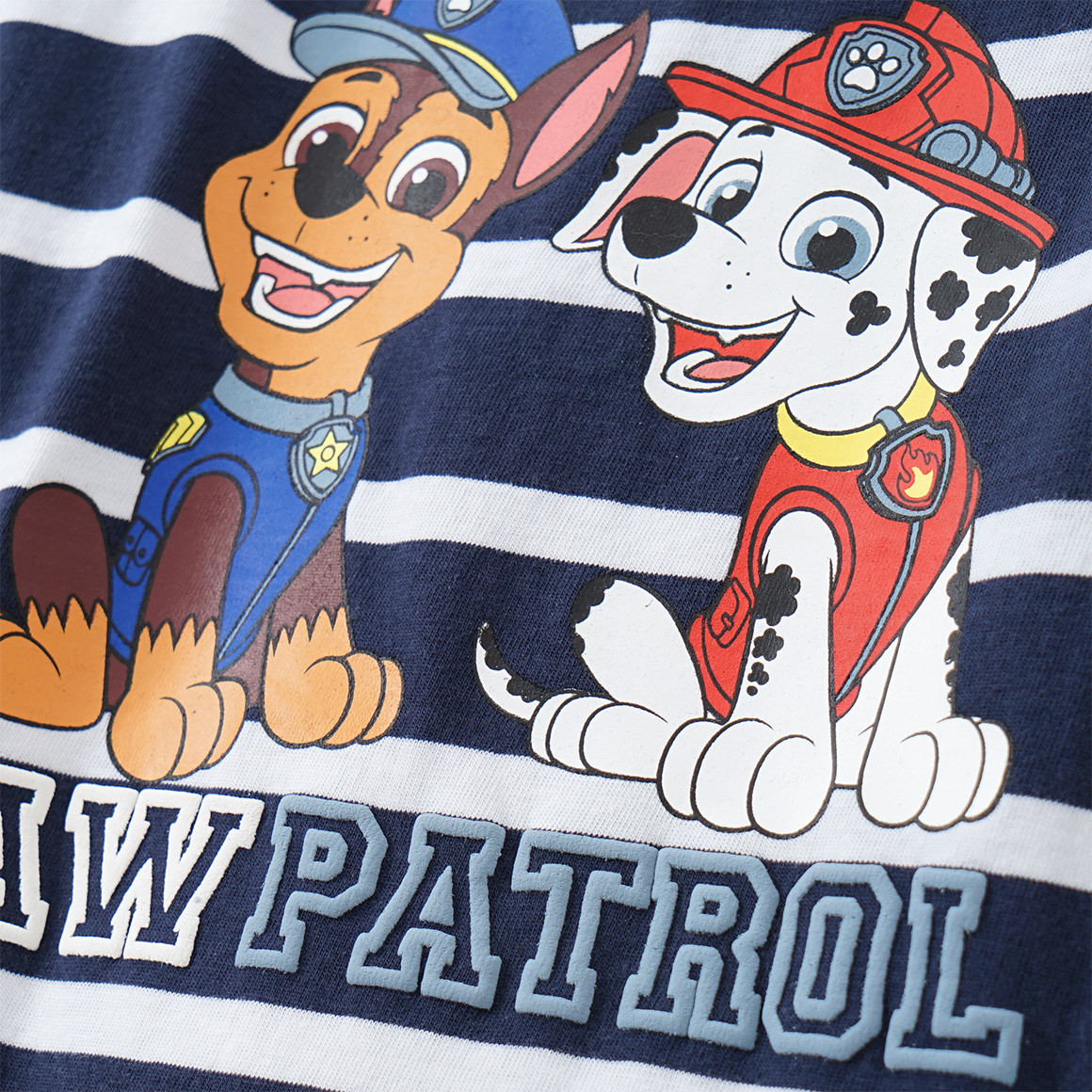 Topolino PAW Patrol Langarmshirt mit großem Print dunkelblau