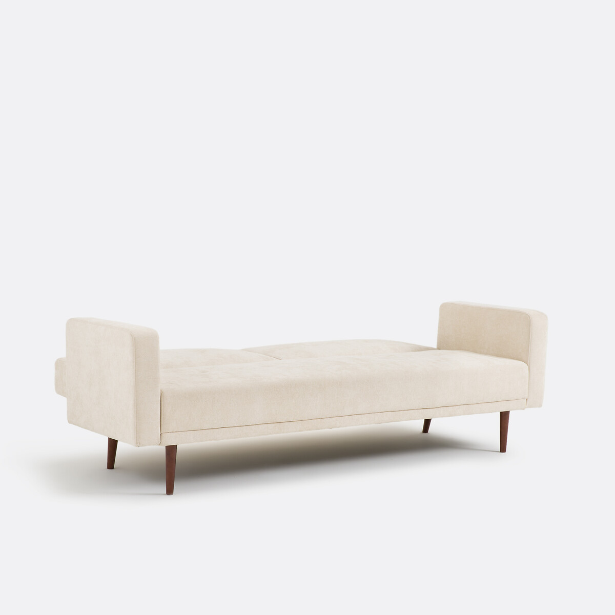 LA REDOUTE INTERIEURS<br>Sofá cama de 3 lugares, chenille, Tuske