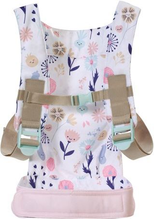 BABY born - Draagzak - Zachtroze en Grijs - Voor Poppen van 36 cm en 43 cm