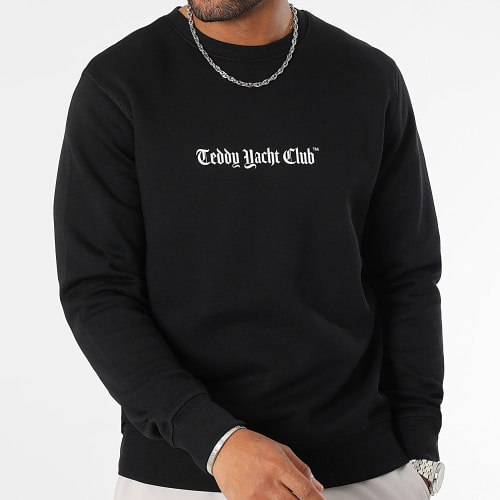 Sweat Crewneck Art Series Dripping Pink Noir