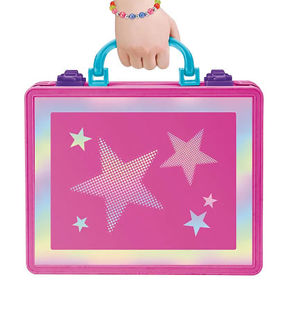 Shimmer N Sparkle Makeup Case m. Licht - Pink