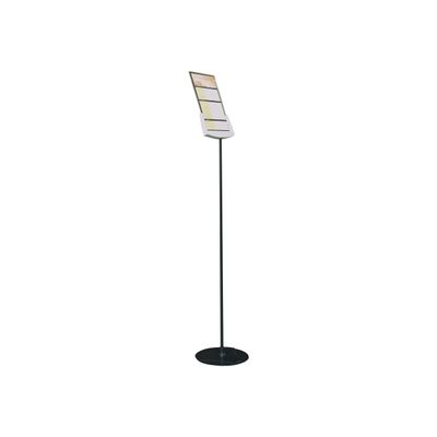 Durable Sherpa - Présentoir sur pied avec plaque A4 - gris anthracite