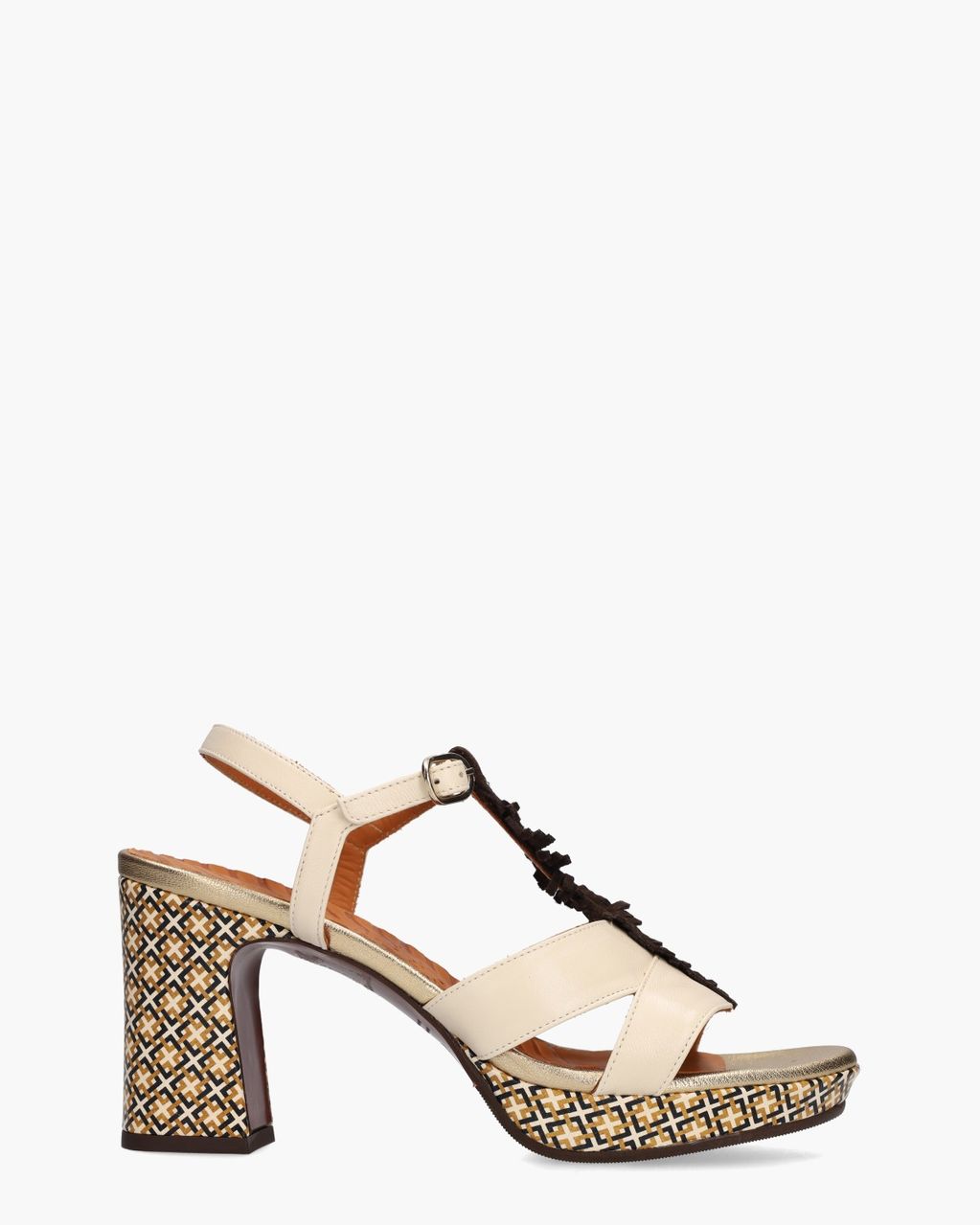 Chie Mihara Kadat Beige/Bruin Damessandalen