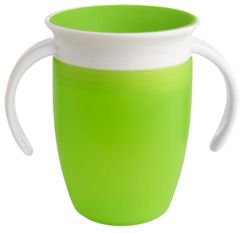 Munchkin 360° Trinkbecher mit Griffen Grün