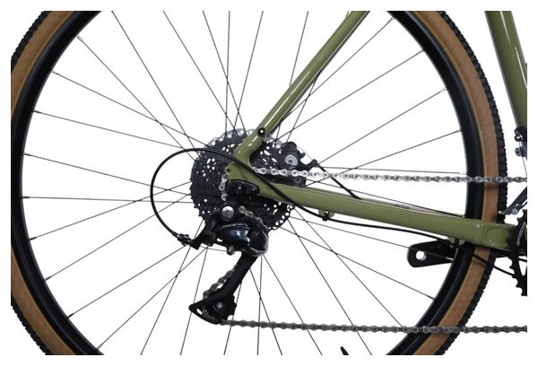 Gravel Lapierre CROSSHILL 2.0 Shimano Sora 9V 700mm Aluminium Vert 2023 - Produit Reconditionné