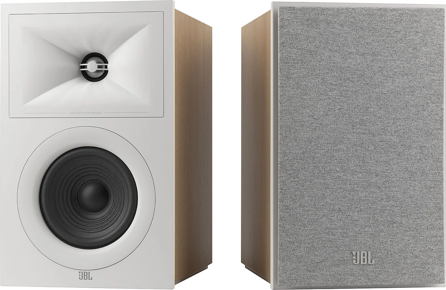 JBL 250B Bois clair (la paire) Enceintes bibliothèque
