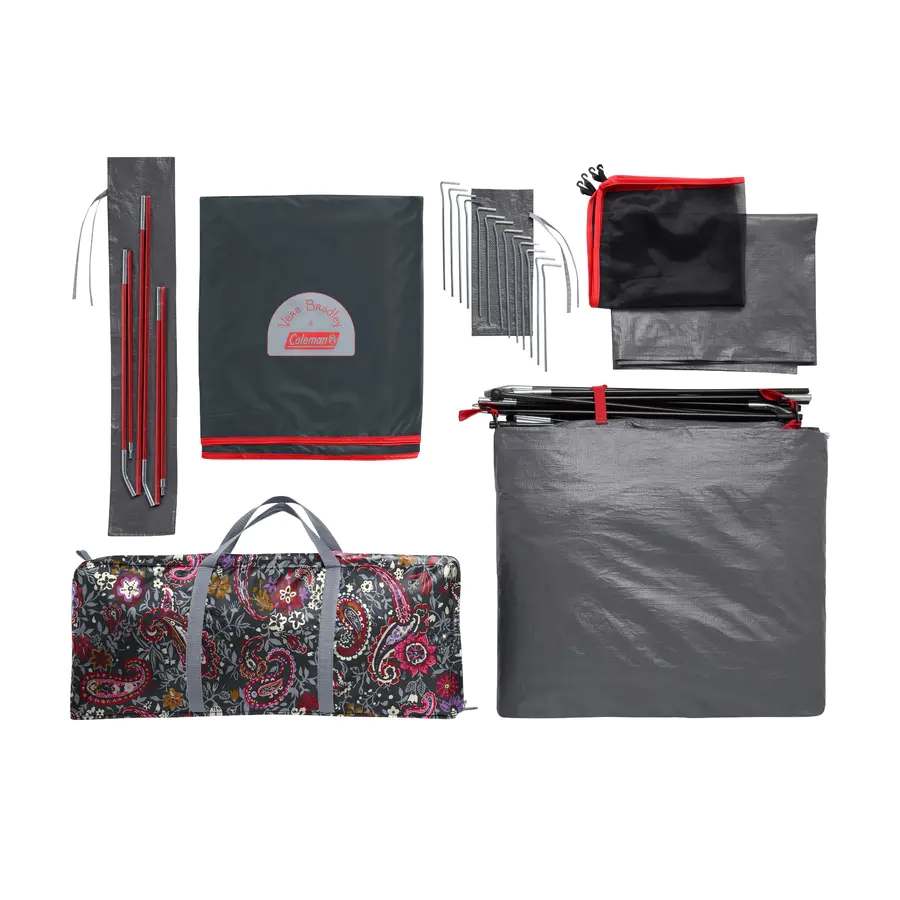 Vera Bradley + Coleman&reg; Skydome&trade; 4-Person Camping Tent
