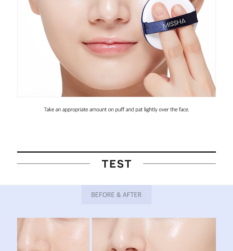 MISSHA - Magic Cushion Moist Up Navulling Alleen - 2 Kleuren