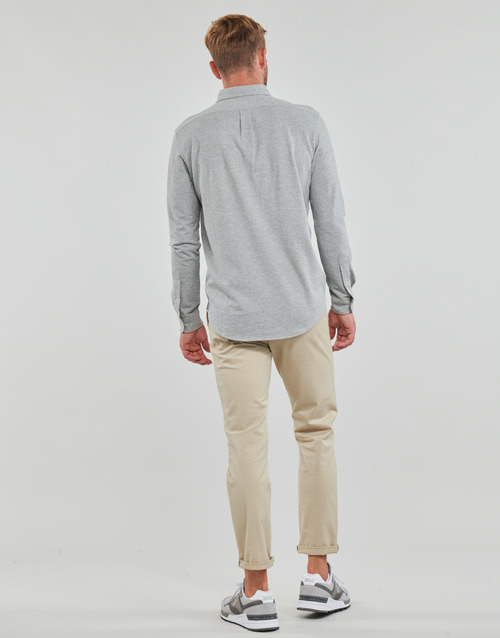 Polo Ralph Lauren - KSC02A-LSFBBDM5-LONG SLEEVE-KNIT Gris