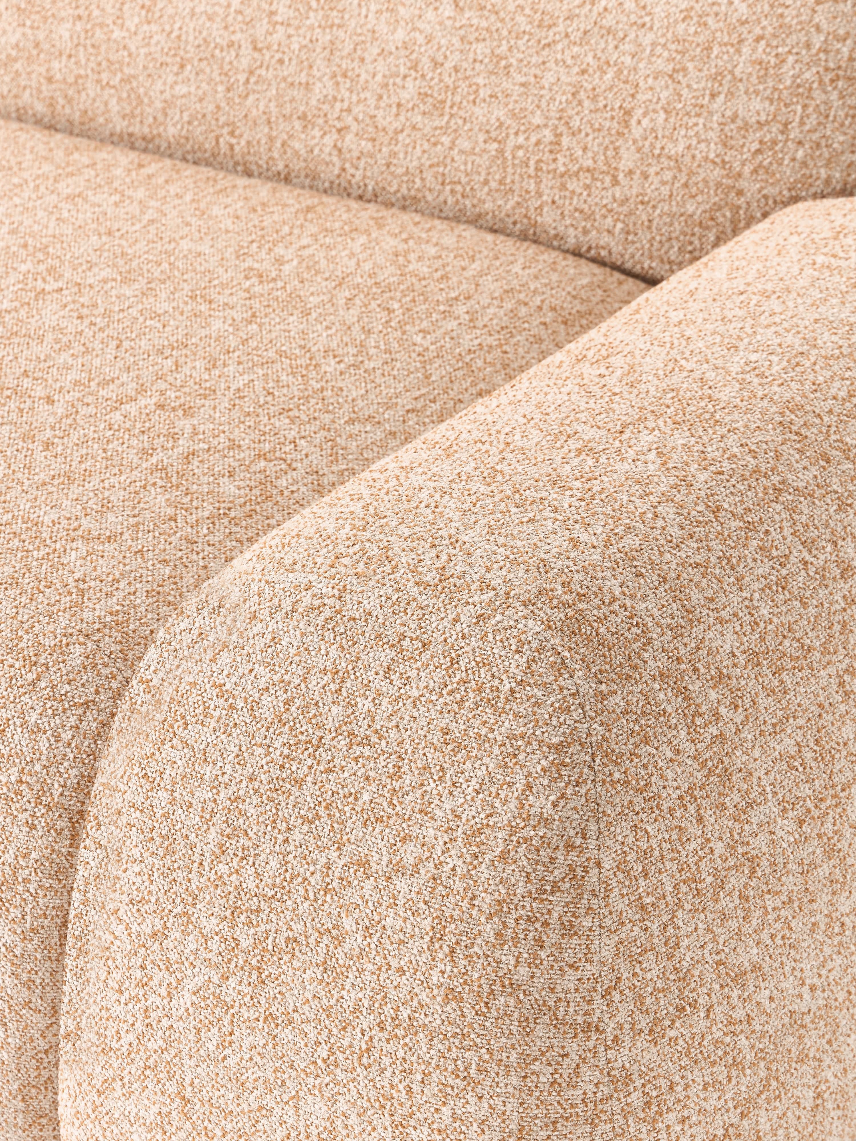 Modulaire bank Wolke (3-zits) van bouclé