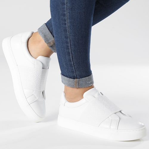 Baskets Femme Cupsole Slip-On 1325 Triple White