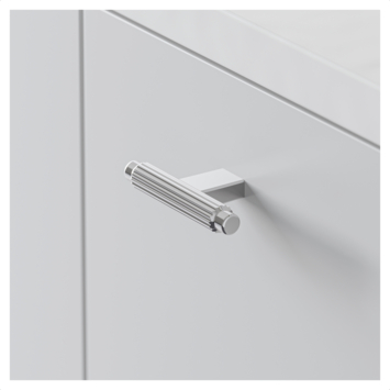 Knop Loek chroom glans 70mm