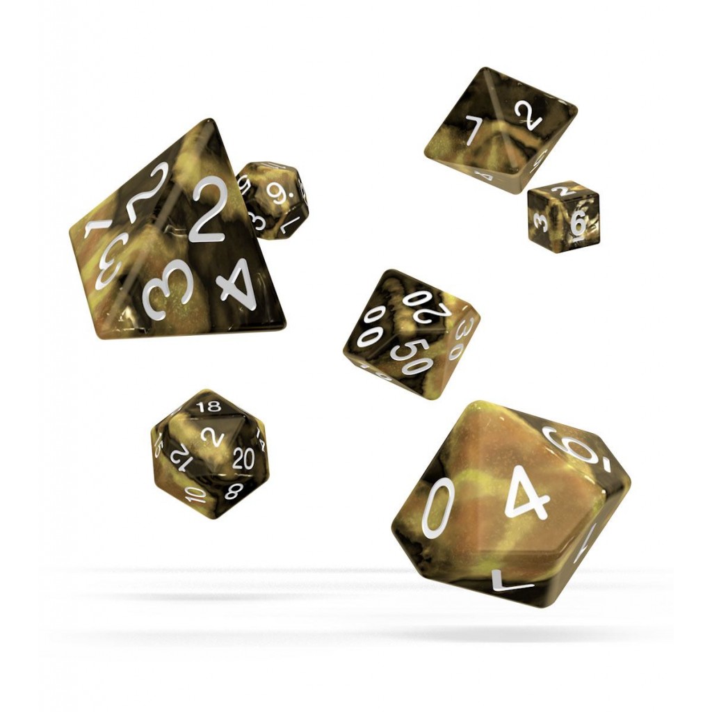 Oakie Doakie Dice dés RPG-Set Gemidice - Hornet (7)