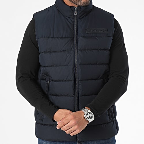 Doudoune Sans Manches Mid New York 3733 Bleu Marine