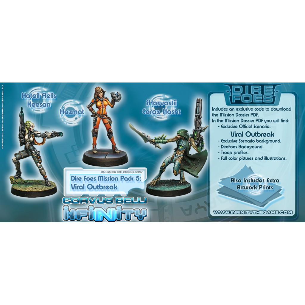 Infinity - Dire Foes Mission Pack 5 : Viral Outbreak