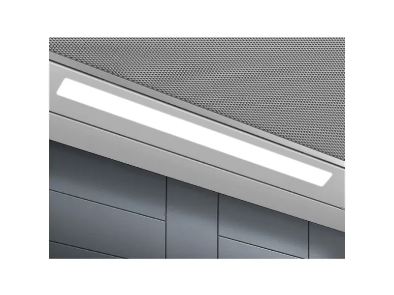 Electrolux 600 LFP616X - Hætte - teleskopisk - bredde: 59.8 cm - dybde: 30 cm - udtrækning og recirkulation (-) - grå