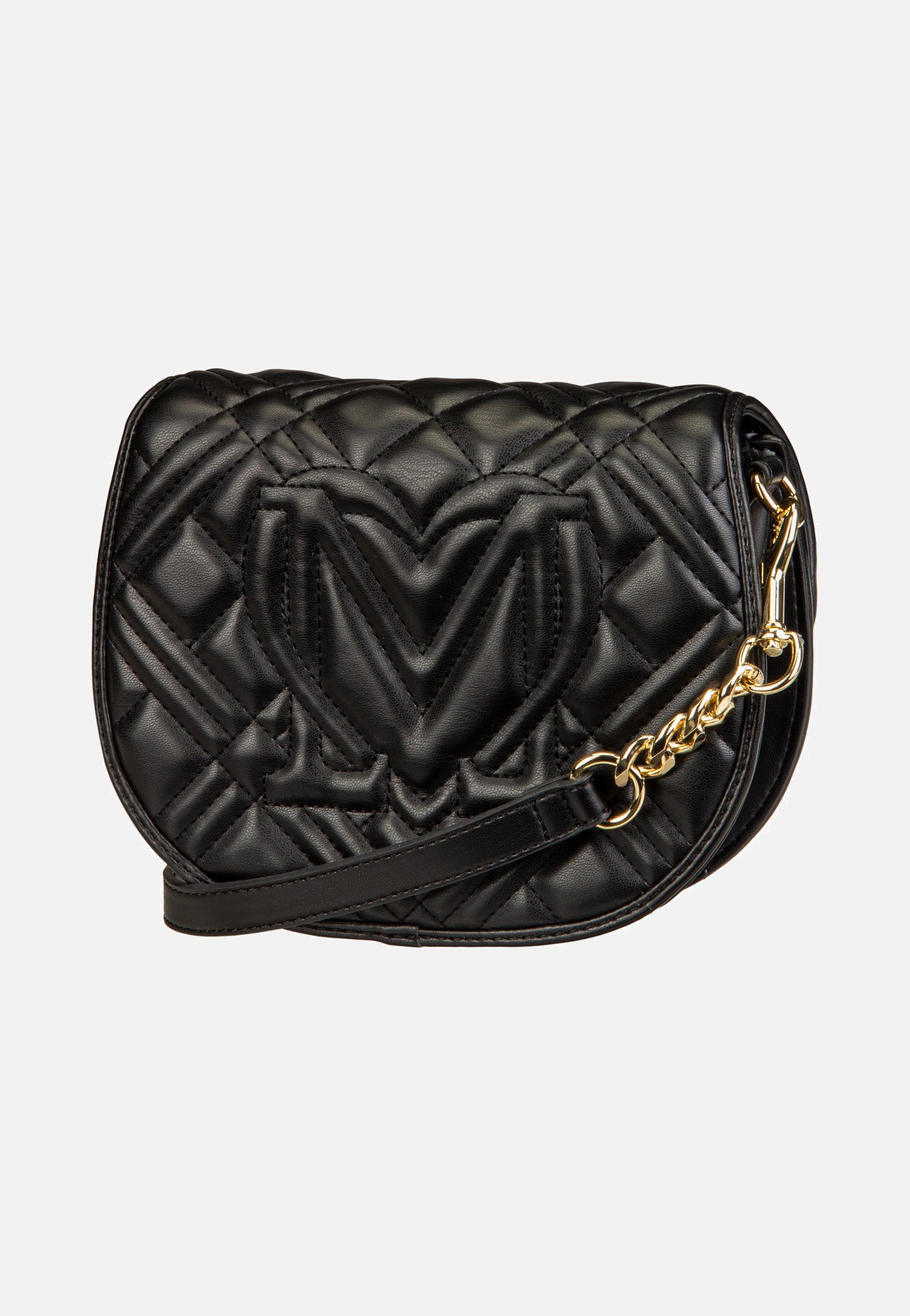 Quilted Bag 4112 Black/Gold - Crossbody Bag