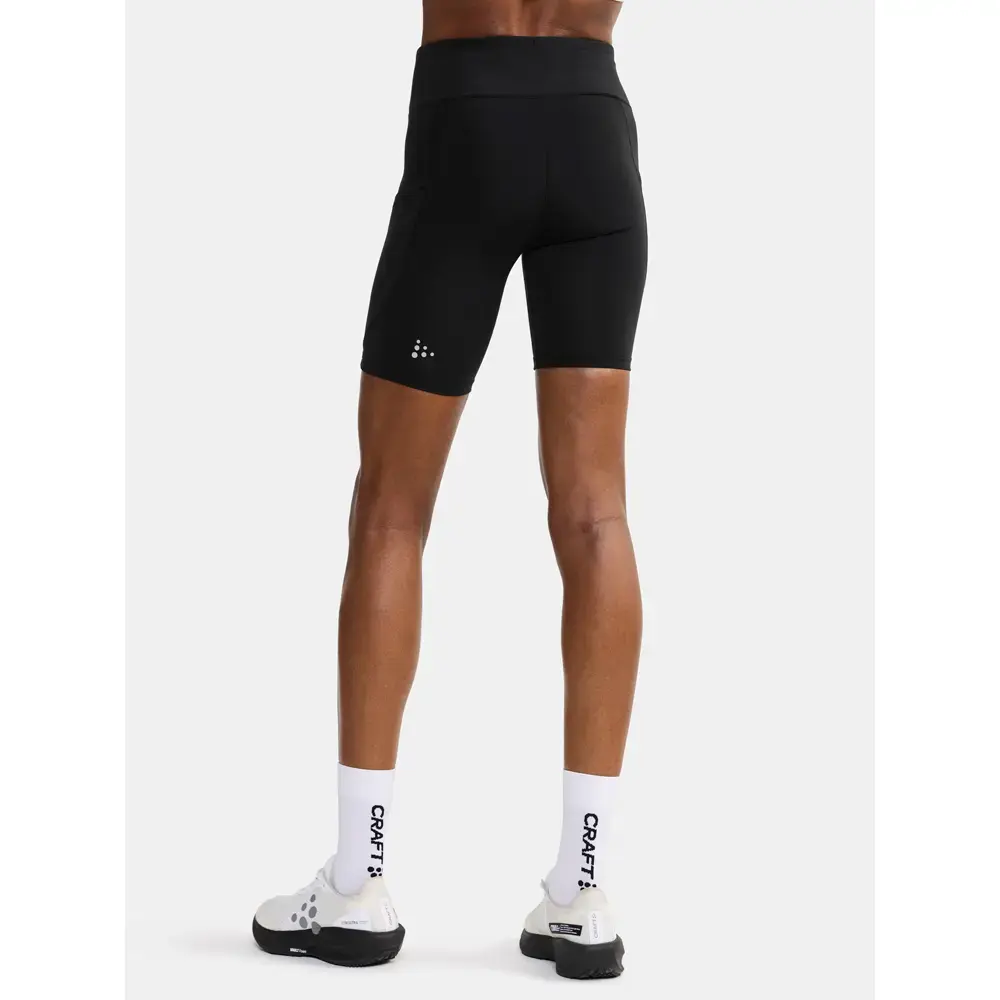 Craft ADV Essence Hardloopbroek Kort Zwart Dames