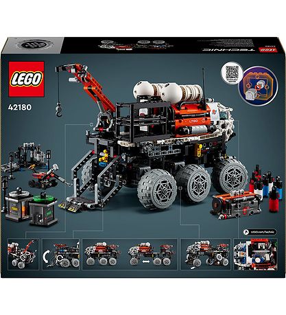 LEGO? Technic - Mars-Teamets Udforskningsrover 42180 - 1599 Dele