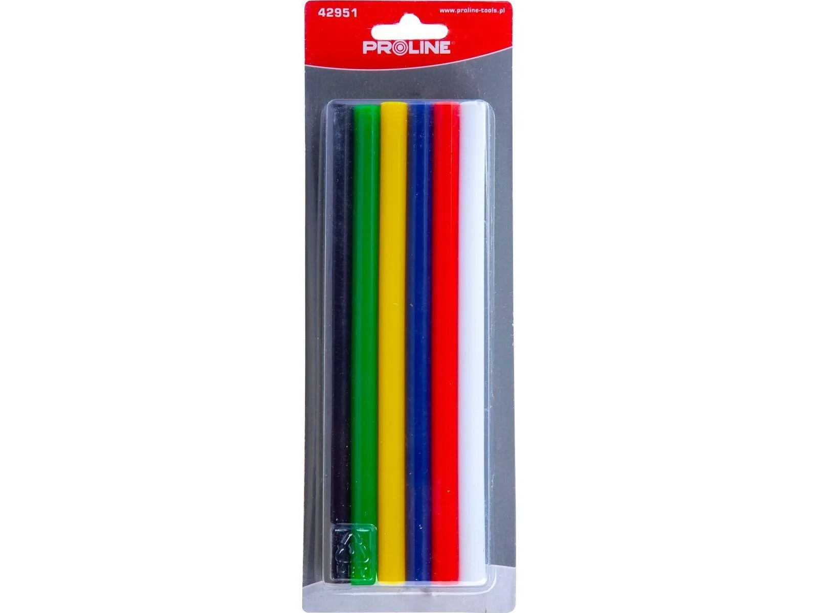 Proline glue cartridges Glue sticks color, 8mm, 12 * 100mm pieces, card, proline