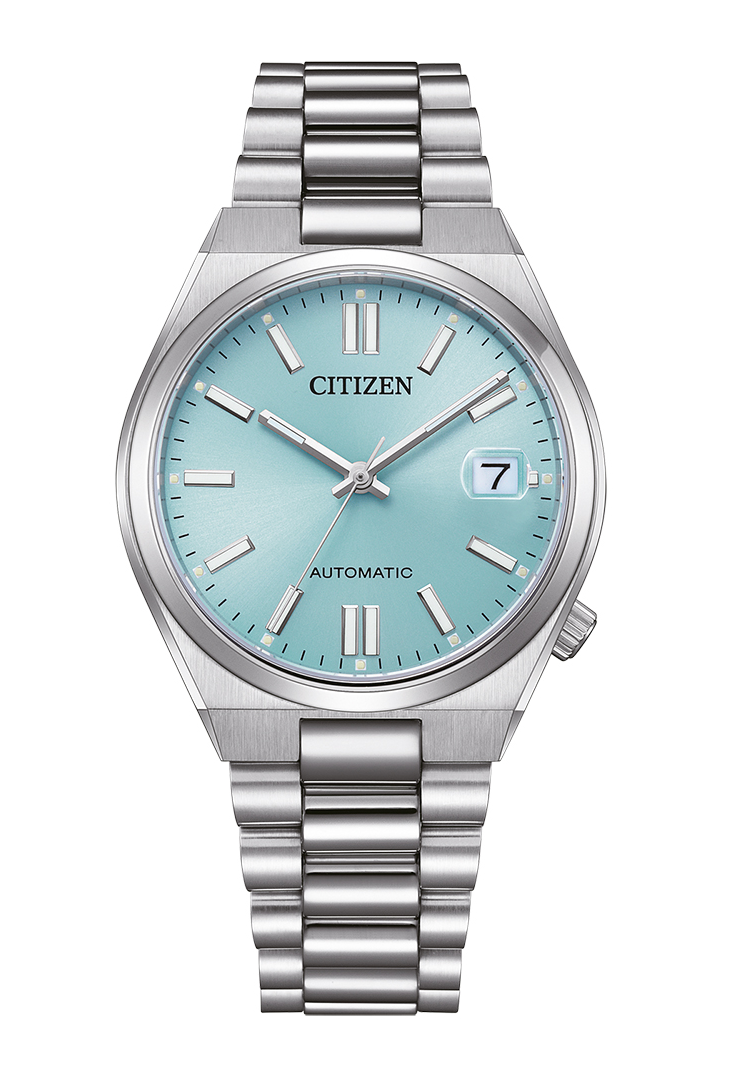 Citizen Herrenuhr Automatik 37mm türkis NJ0200-50L