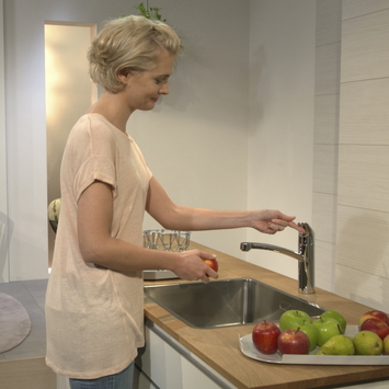 Hansgrohe Keukenkraan MyCube M met Hendel Chroom (H) 23,4cm
